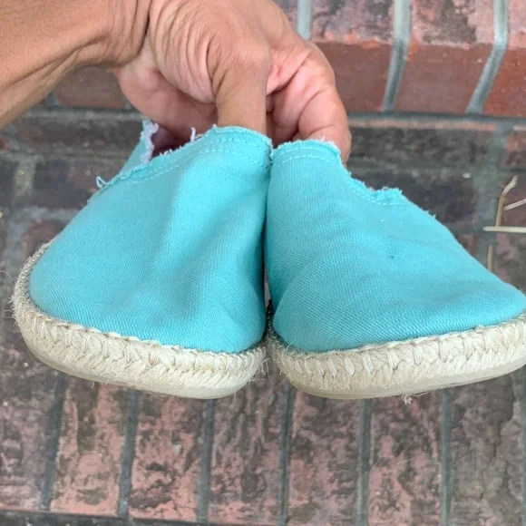 Vionic Beach Collection Laguna Comfort Mint Green Slip-On Espadrilles 6.5 - Picture 6 of 9